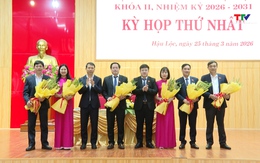 Kỳ họp thứ nhất HĐND xã Hậu Lộc, khóa II, nhiệm kỳ 2026 - 2031