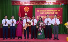 Phường Đông Tiến tổng kết công tác bầu cử đại biểu Quốc hội khóa XVI và đại biểu HĐND các cấp 