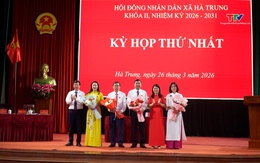 Hội đồng Nhân dân xã Hà Trung tổ chức Kỳ họp thứ nhất, khóa II, nhiệm kỳ 2026 - 2031 