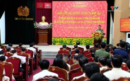 Bộ trưởng Bộ Công an Lương Tam Quang làm việc với Công an tỉnh Thanh Hóa