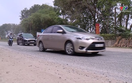 Nhanh chóng sửa chữa đoạn xuống cấp trên Quốc lộ 45 qua xã Yên Trường