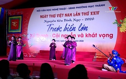 Khai mạc Ngày thơ Việt Nam lần thứ 24 tại Thanh Hóa