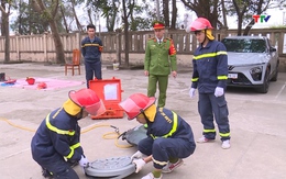 Đảm bảo an toàn cháy nổ tại các điểm bỏ phiếu