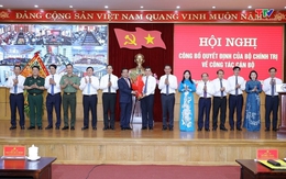 Thượng tướng Lê Đức Thái giữ chức Bí thư Tỉnh ủy Thanh Hóa