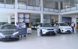 Thị trường ô tô tăng tốc mạnh 