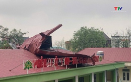 Mưa đá xuất hiện tại nhiều nơi ở Thanh Hóa