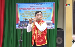 Đưa di sản văn hóa phi vật thể vào hoạt động ngoại khóa trong trường học