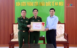 Chủ tịch Ủy ban Nhân dân tỉnh thăm Đồn Biên phòng Cửa khẩu quốc tế Na Mèo