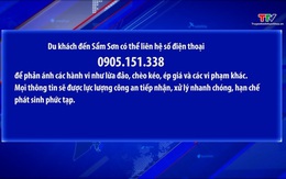 Sầm Sơn công khai đường dây nóng hỗ trợ du khách