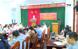 Hội nghị công bố các quyết định thành lập Đảng bộ UBND xã Cẩm Tân