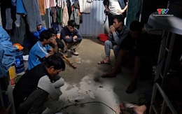 Triệt xóa điểm mua bán, sử dụng trái phép chất ma túy tại lán ở của công nhân