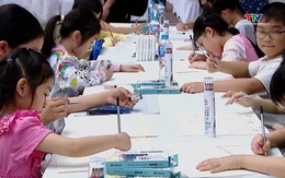 Kể chuyện di sản qua nét vẽ trẻ thơ