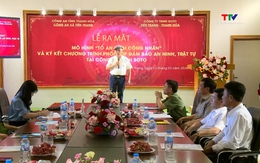 Phối hợp đảm bảo an ninh trật tự tại Công ty TNHH Soto
