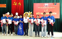 Đảng bộ Trường THPT Vĩnh Lộc kết nạp 36 đảng viên mới
