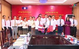 Tiếp tục tăng cường hợp tác trong lĩnh vực tuyên giáo giữa hai tỉnh Thanh Hóa - Hủa Phăn
