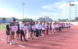 Khởi tranh môn Điền kinh tại Đại hội TDTT tỉnh Thanh Hoá lần thứ X