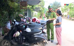 Siết chặt quản lý các bãi trông giữ xe trên địa bàn xã Triệu Sơn
