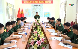Bộ Chỉ huy quân sự tỉnh kiểm tra hoạt động của Ban Chỉ huy quân sự xã, phường