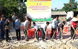 Xã Vĩnh Lộc: Khởi công xây dựng nhà ở cho con đẻ người hoạt động kháng chiến bị nhiễm chất độc hóa học