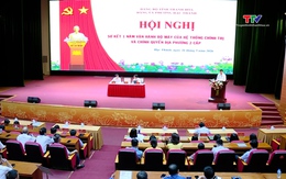 Phường Hạc Thành sơ kết 1 năm thực hiện chính quyền địa phương 2 cấp
