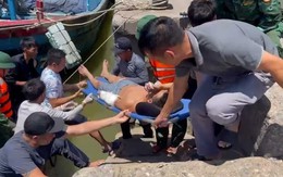 Lực lượng Biên phòng kịp thời cứu hộ ngư dân bị tai nạn lao động trên biển