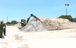 Siết chặt quản lý các bãi tập kết vật liệu xây dựng trái phép