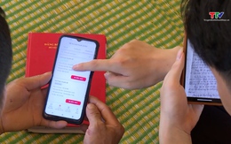 Xã miền núi đặc biệt khó khăn dẫn đầu toàn tỉnh về Sổ tay Đảng viên điện tử