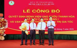 Bệnh viện Ung bướu tỉnh Thanh Hóa đạt tiêu chuẩn hạng I