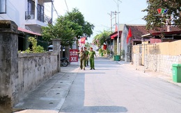 Công an xã Nông Cống bám cơ sở, giữ vững địa bàn
