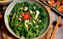 Rau muống xào tỏi vào top 3 ngon nhất Đông Nam Á