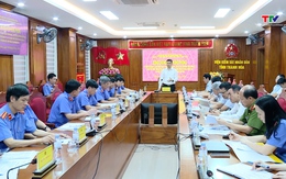 Tập trung lãnh đạo nâng cao hiệu quả công tác thực hành quyền công tố, kiểm sát hoạt động tư pháp