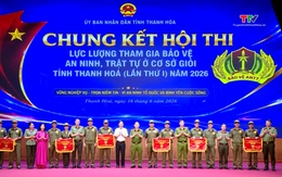 Chung kết Hội thi lực lượng tham gia bảo vệ an ninh trật tự ở cơ sở giỏi