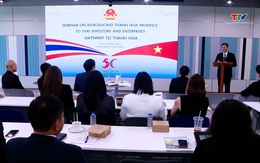 Tỉnh Thanh Hóa thúc đẩy hợp tác với các doanh nghiệp Thái Lan