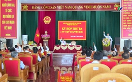 Hội đồng nhân dân xã Thọ Lập: Thông qua đề án sắp xếp thôn