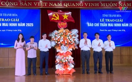 36 tác phẩm đoạt Giải báo chí Trần Mai Ninh năm 2025