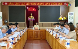 Đoàn kiểm tra số 1027 của Ban Thường vụ Tỉnh ủy làm việc với 9 xã