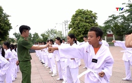 Lớp võ miễn phí đồng hành cùng tuổi trẻ An Nông