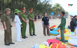Đảm bảo an ninh, trật tự an toàn giao thông tại khu du lịch biển Tiên Trang
