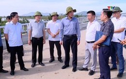Chủ tịch UBND tỉnh kiểm tra tiến độ các dự án đầu tư công
