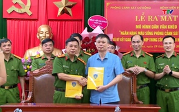 Ra mắt mô hình dân vận khéo “Ngân hàng máu sống Phòng Cảnh sát cơ động”