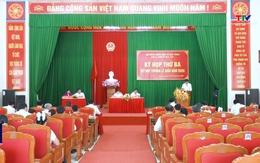 Hội đồng nhân dân xã Sao Vàng tổ chức kỳ họp thứ Ba