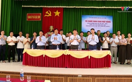 Xã Các Sơn bàn giao mặt bằng sạch phục vụ dự án