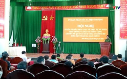 Xã Biện Thượng tuyên truyền pháp luật về trật tự an toàn giao thông