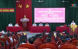 Đại biểu Hội đồng nhân dân tỉnh tiếp xúc cử tri xã Quảng Ninh