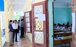 Ban chỉ đạo thi tỉnh Thanh Hoá kiểm tra công tác tổ chức thi tuyển sinh vào lớp 10 
