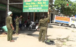 Giải tỏa hành lang giao thông trên tuyến Quốc lộ 217
