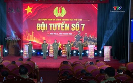 Hội thi lực lượng tham gia bảo vệ ANTT ở cơ sở giỏi khu vực III