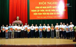 Các xã Quang Chiểu, Vĩnh Lộc và Mường Lát công bố các quyết định sắp xếp thôn