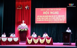 Đối thoại giữa người đứng đầu cấp ủy, chính quyền với MTTQ, các đoàn thể và Nhân dân