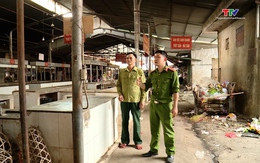 Khoảng trống trong an toàn phòng cháy tại các chợ truyền thống